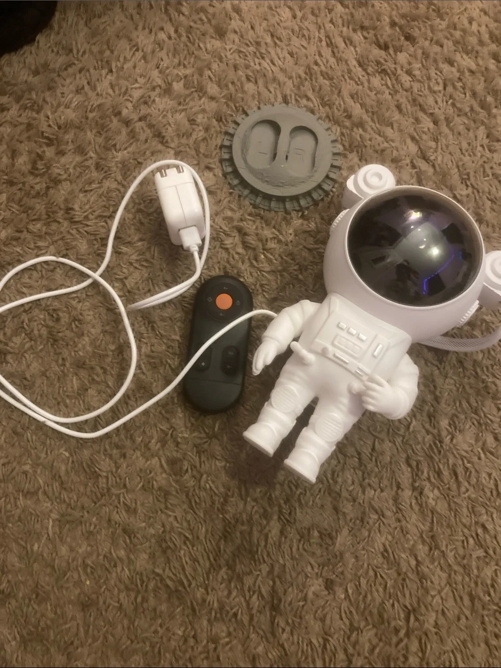 White Astronaut Galaxy Light